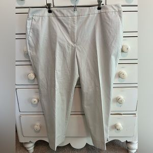 NWT Talbots White Pants Size 22W